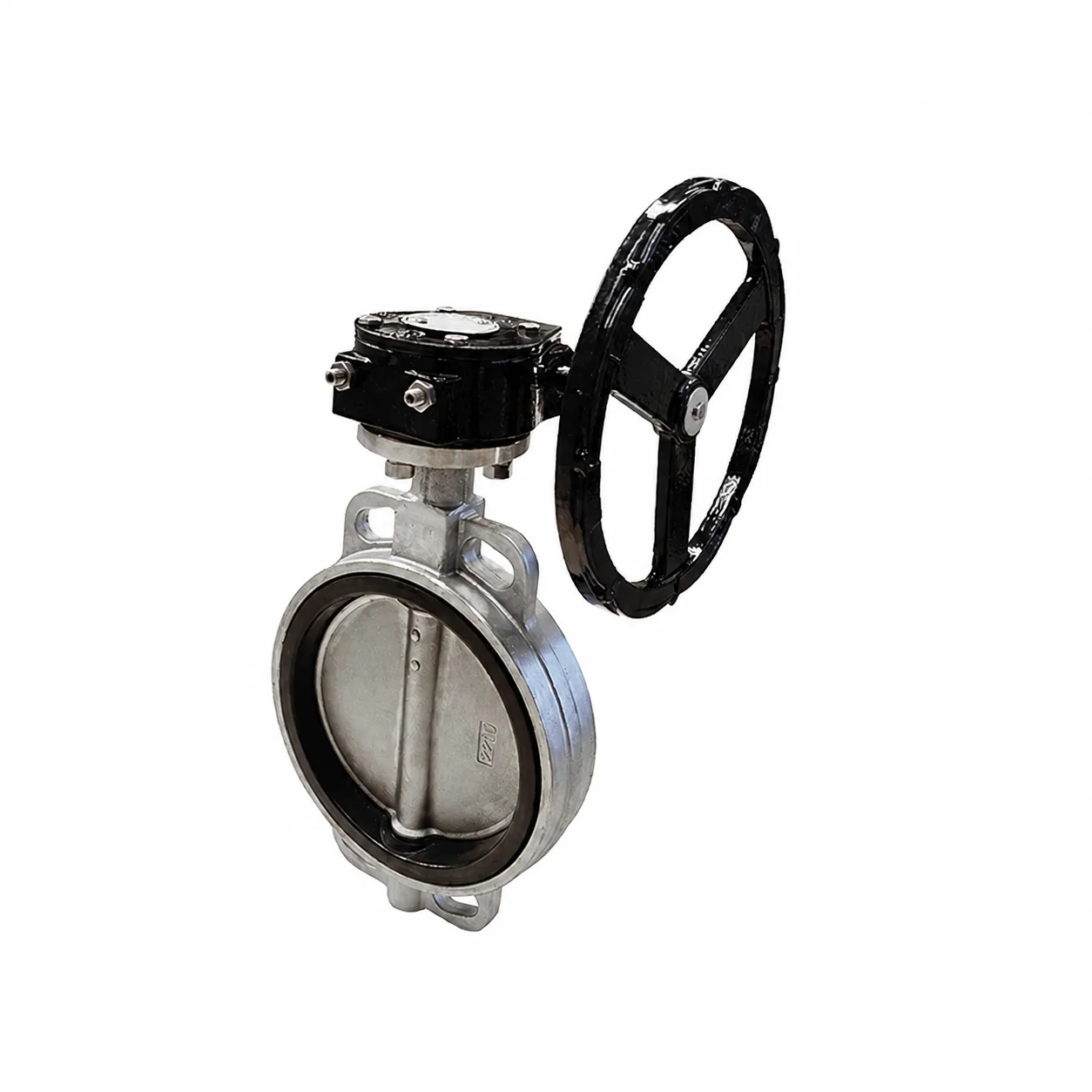 Worm Gearbox Manual Stainless steel butterfly Valve