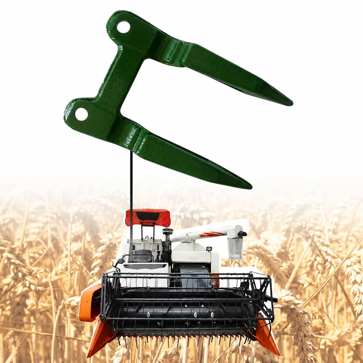 ABLSON Forged Finger Harvester Knife Guard for Kubota Combine Harvester Spare Parts Manufacturers Fit for Kubota Parts Dc70