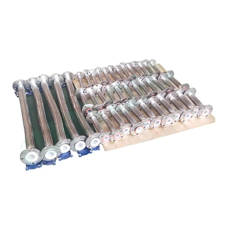 Corrosion Resistant Chemical Stainless Steel Flexible Corrugated Wire Braided PTFE Hose