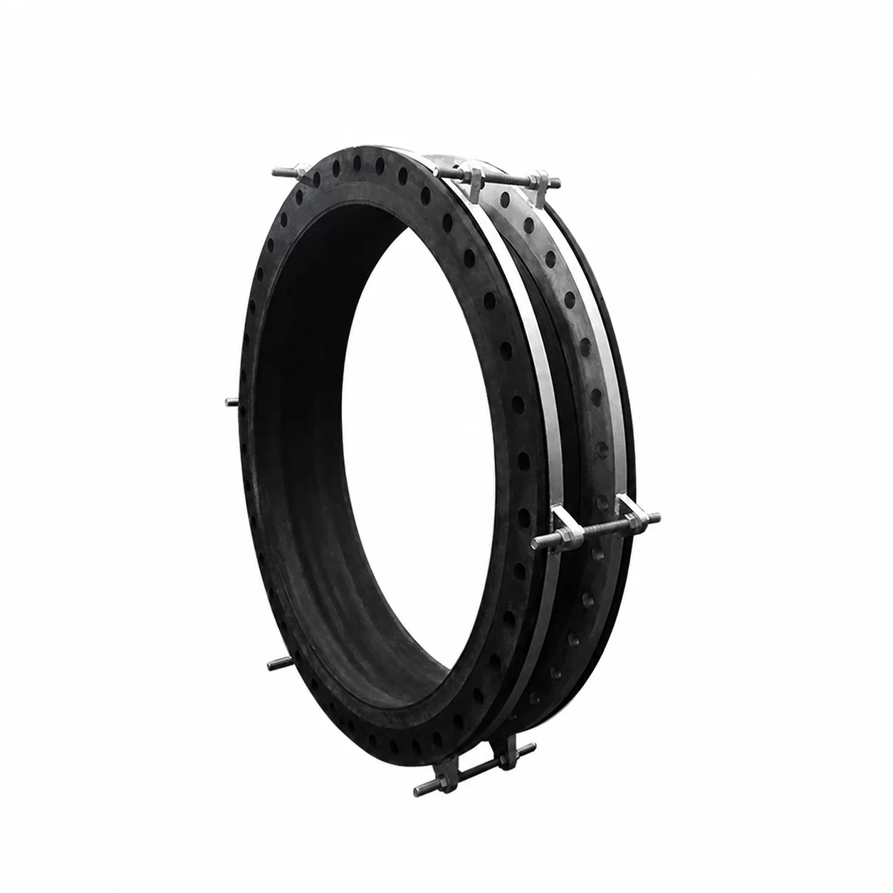 Flexible Single Sphere EPDM Rubber Expansion Joint with Carbon Steel Flanges