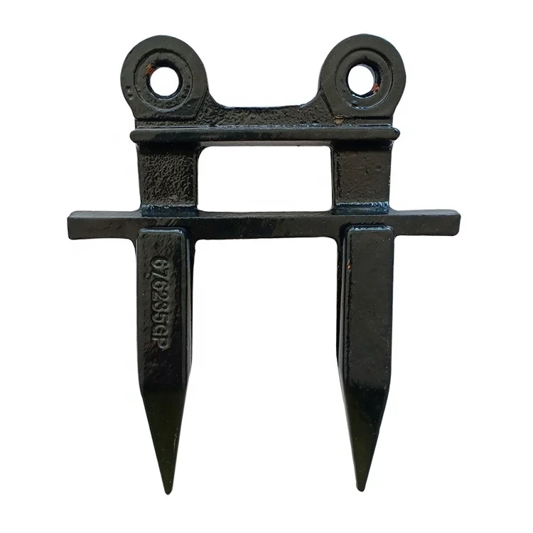 676235 ISO9001 Combine Harvester Forged Knife Finger and Harvester Knife Guard for Harvester Machine Parts