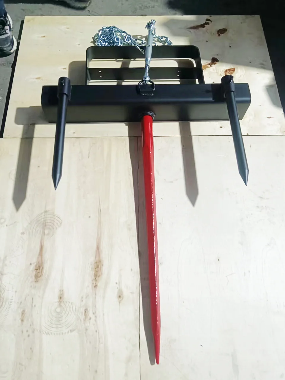 Tractor Forks 35X100X 1200 mm Forklift Fork Foot Pin Shaft 1.5 T LOADING