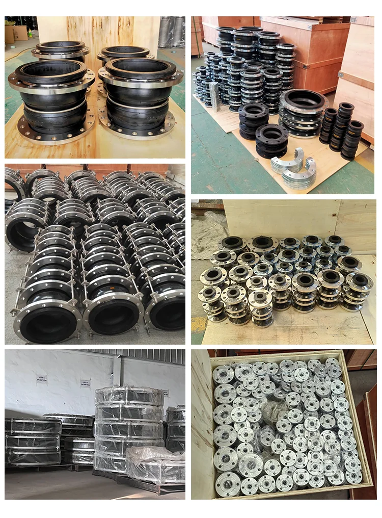 Factory Direct Sale High Pressure Flexible Rubber Joint Flange Single Sphere Flexible Rubber Expansion Joint