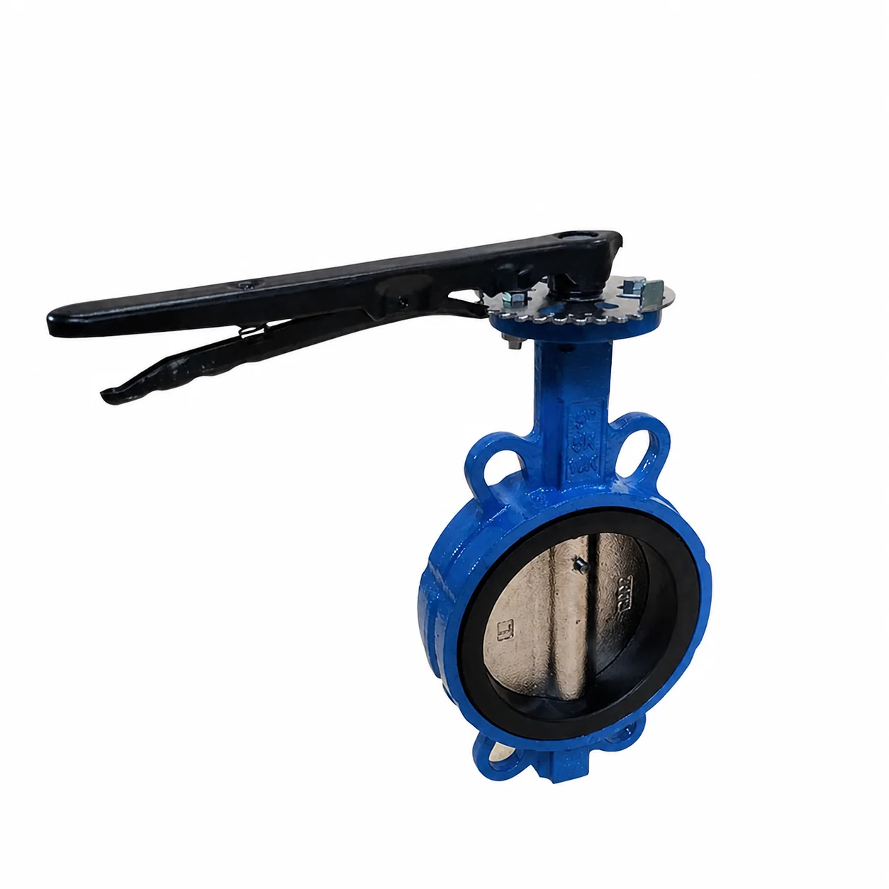 DN100 PN10 PN16 ANSI 150LB Stainless Steel 304 Body Wafer Type Price butterfly Valve