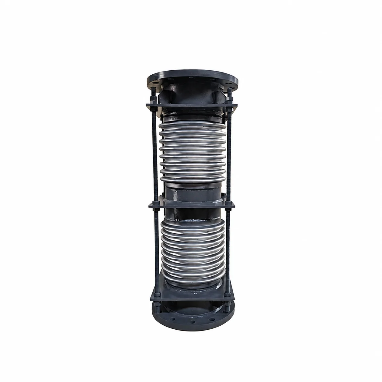 Stainless Steel Straight Pipe Pressure Balancing High Temp Corrosion Resistant Axial Type Metal Expansion Joint