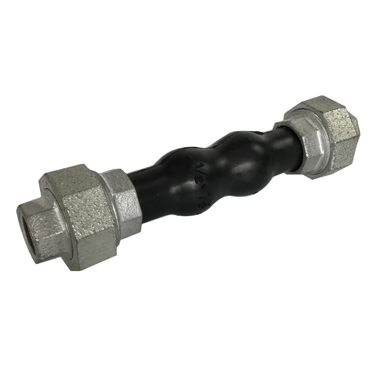 Threaded Union Rubber Flexible Expansion Joint Connector