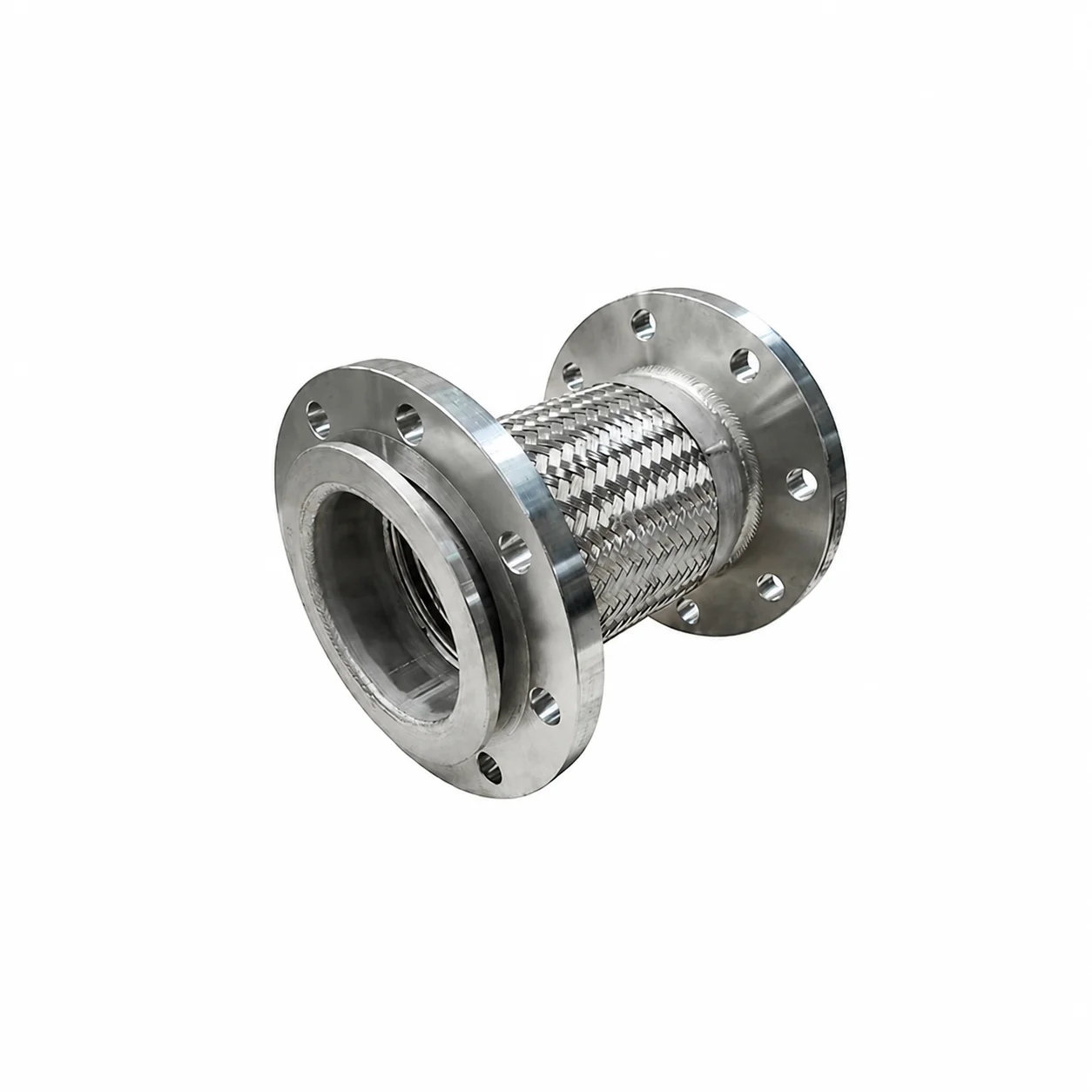 Stainless Steel Wire Braided Heat Resistant Flexible Expansion Joint Corrugated Metal Hose Flange