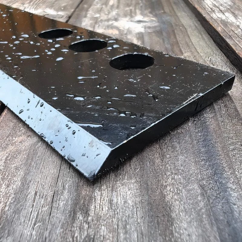 Agricultural Machinery Part 65Mn Steel Sugarcane Harvester Blade HRC43-45 Wear Resistant for Cane Cutting Machine