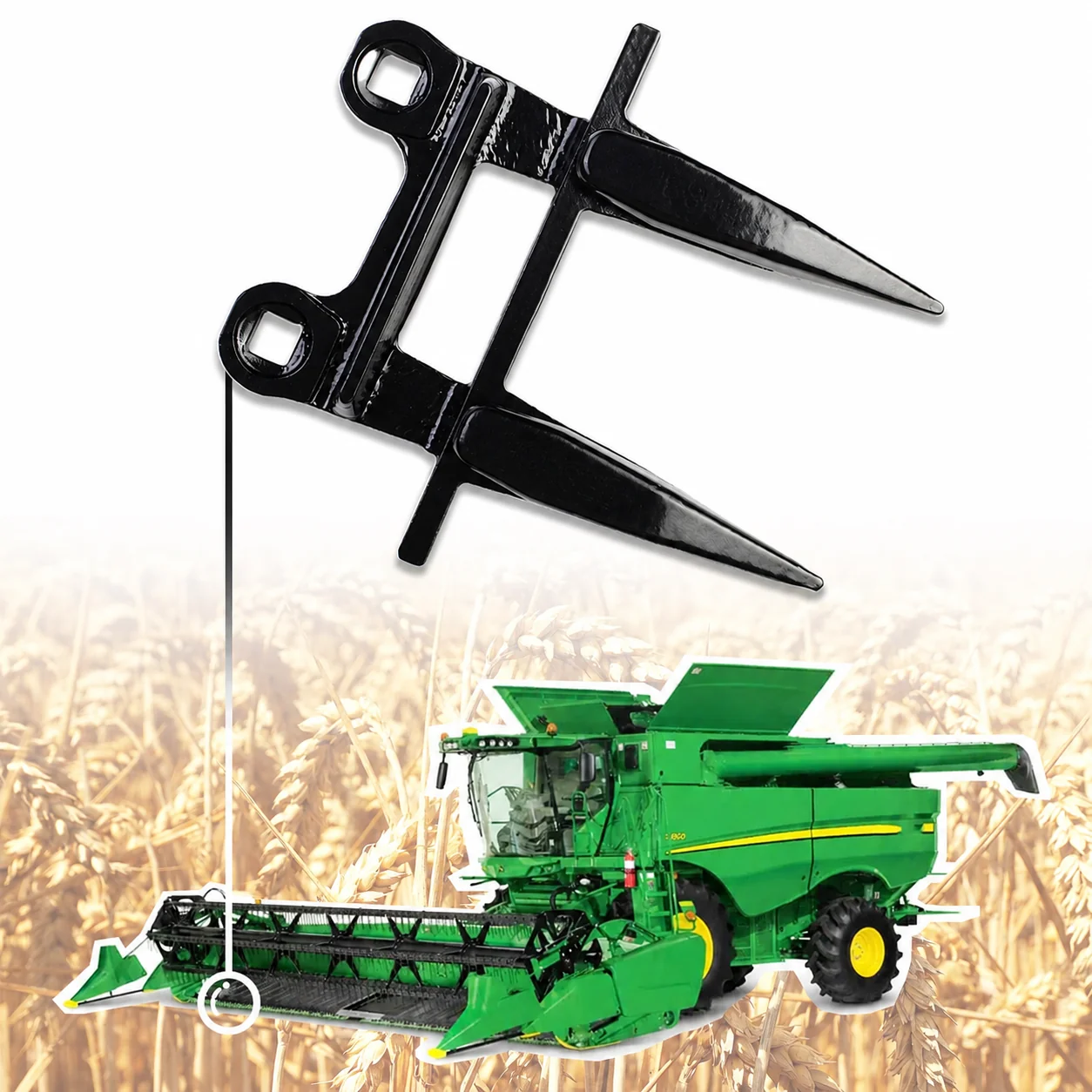 ABLSON Forged Finger Harvester Knife Guard With Harvester Spare Parts With Spare Parts for Kubota Parts for Yanmar Yh850
