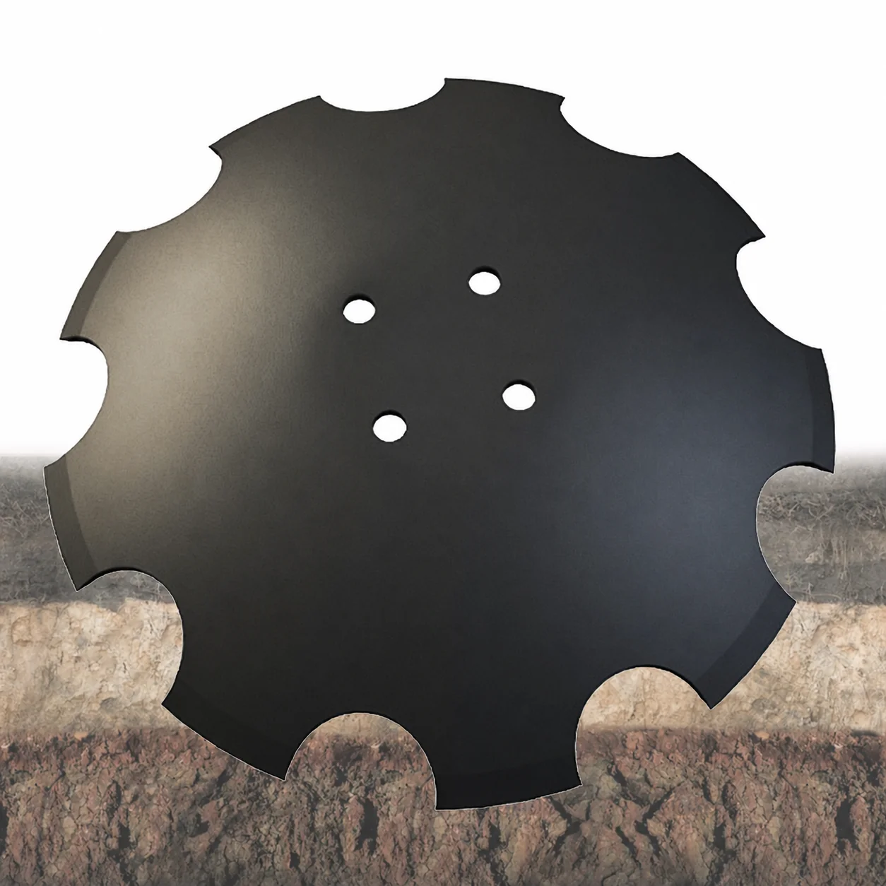 ABLSON Harrow Disc Blade and Plow Disc for Tractor or Cultivator Blades With Plough Spare Part for Renault Tractor Parts
