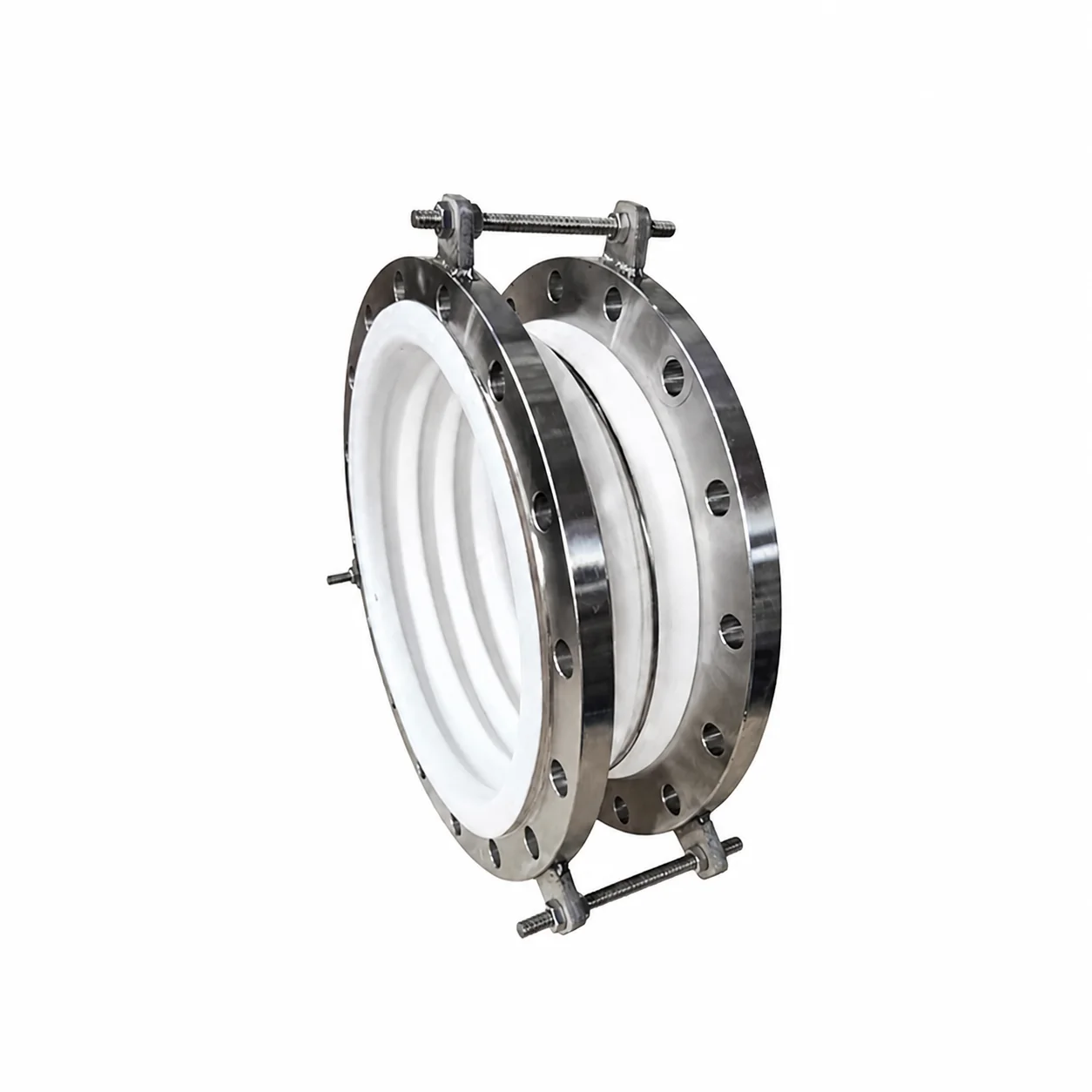 Corrosion Resistant Axially Stainless Steel Bellows Expansion Joint for Chemical Piping System