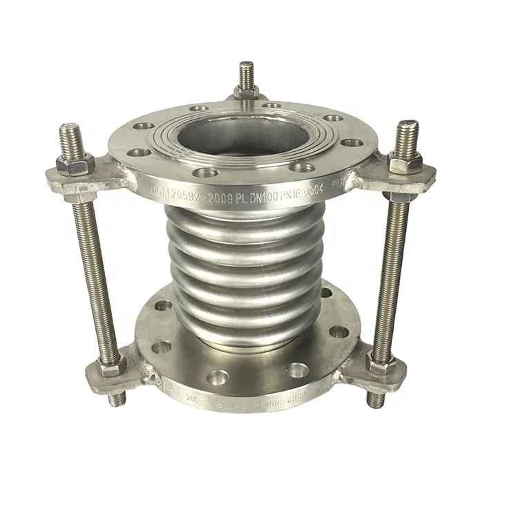 Runtaida Customized Flexible Stainless Steel 304 Exhaust Gas Duct Compensator Bellows Expansion Joint