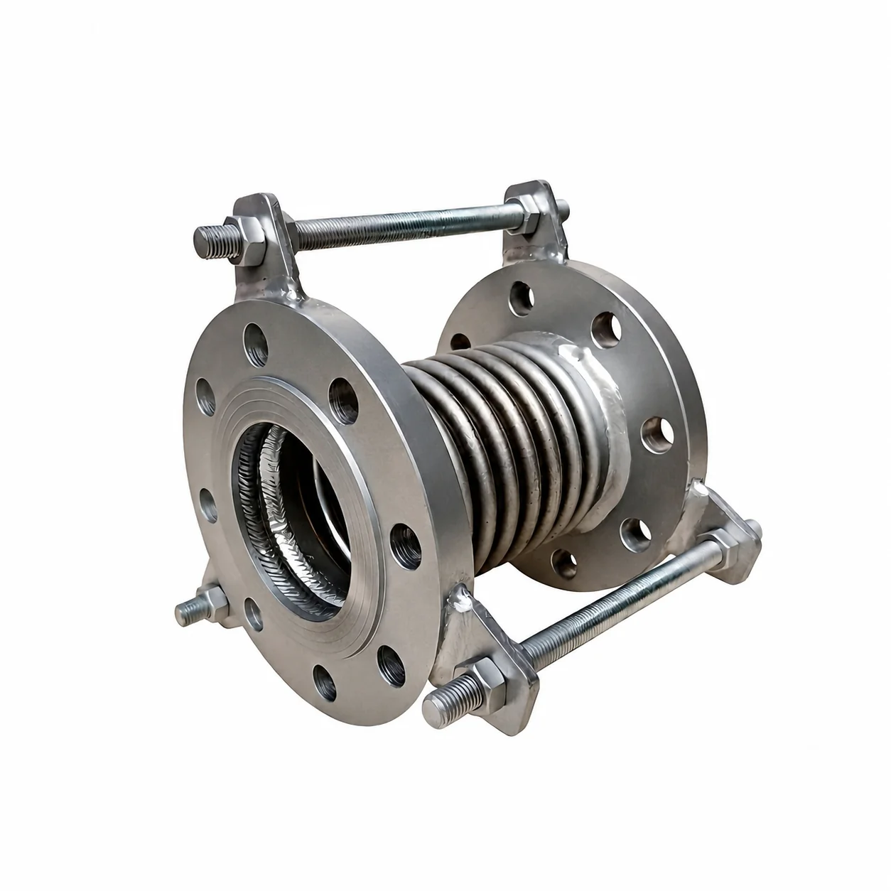 Industrial Stainless Steel Bellows Compensator Flange Expansion Joint for Pipe Connection