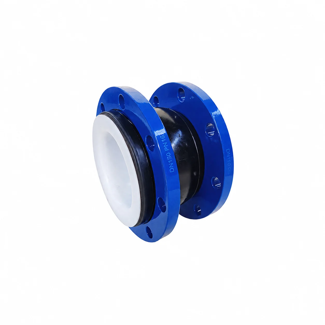 Forged Stainless Steel 304 Flanged PTFE Flexible Chemical Resistant Bellows Expansion Joint for Water Supply