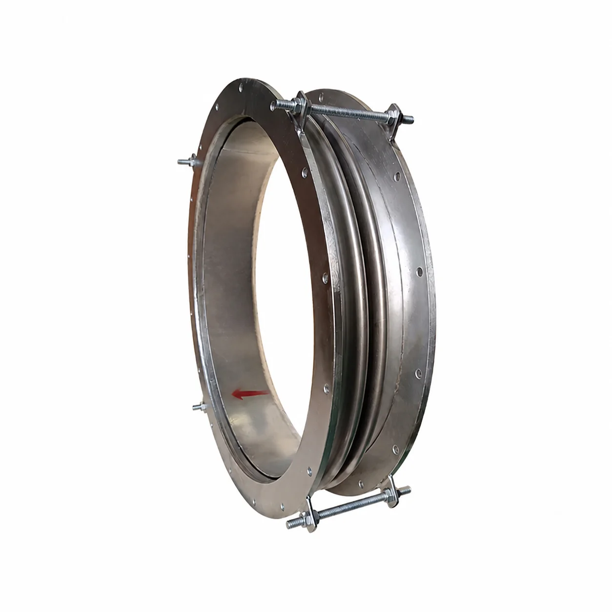 Axial Pipe Duct Compensator SS304 Flange Compensator Bellow Metal Expansion Joint