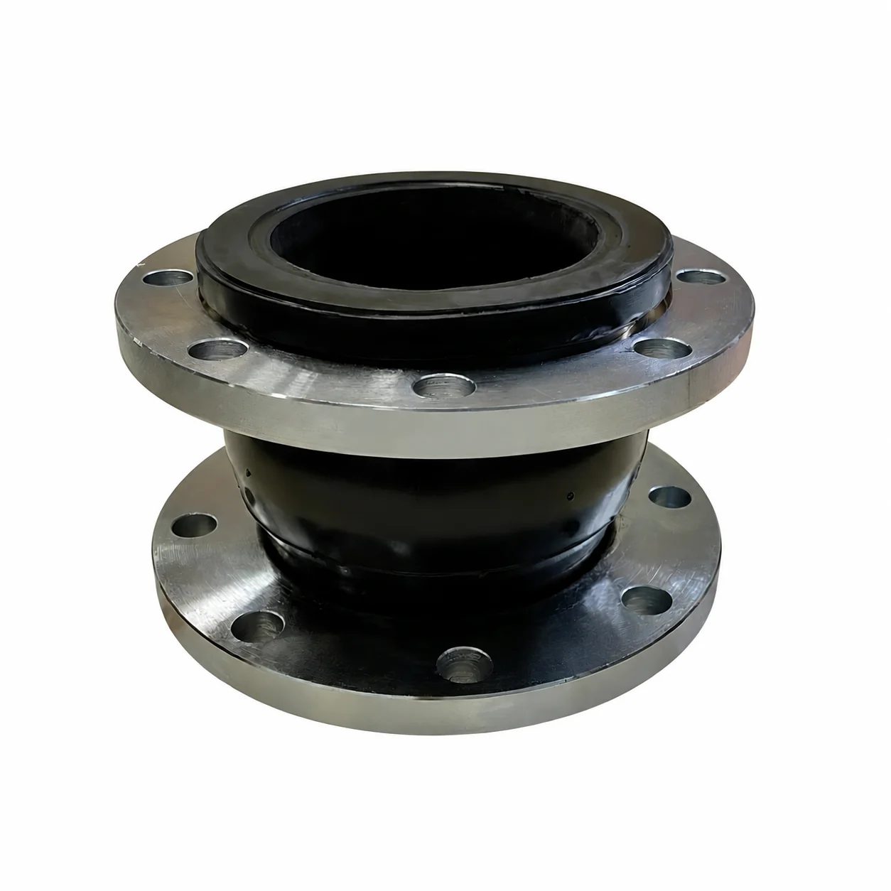 Flexible EPDM Concentric Reducing Rubber Expansion Joint with Steel Flanges