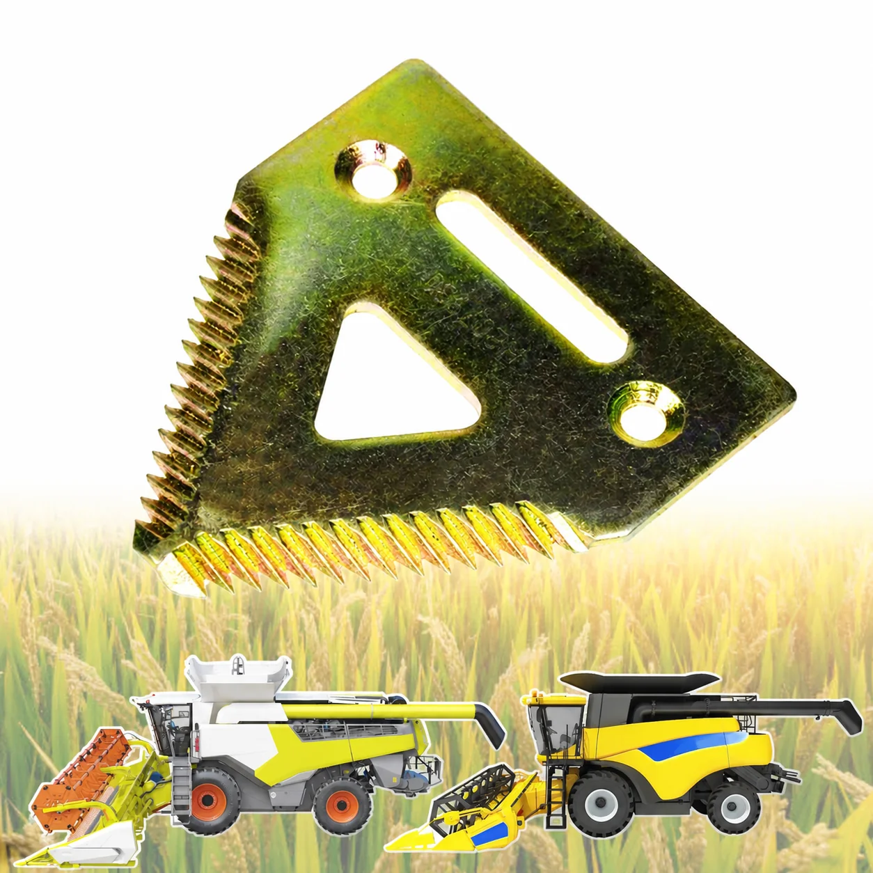 ABLSON Cut-Outs Combine Blade H207930 for Blade Harvest With Harvester Spare Parts Apply to New Holland Harvester Parts