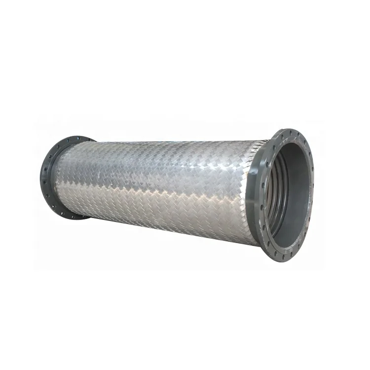 Flange Corrugated Pipe Expansion Joint Flexible Metal Braided Stainless Steel Mesh Hose