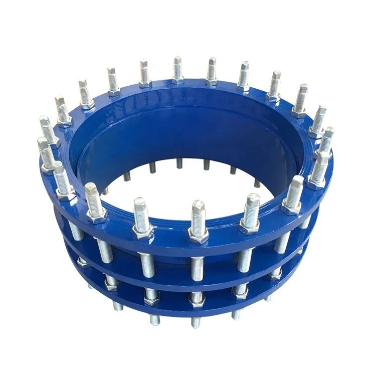 Runtaida Pipe Quick Coupling Connector Double Flanges Ductile Iron Dismantling Joint