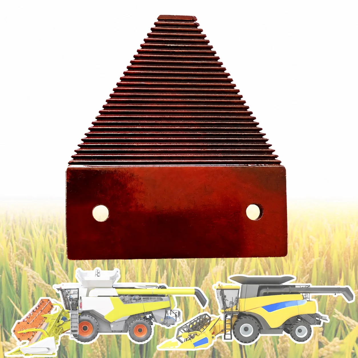 ABLSON Cut-Outs Combine Harvester Blades for Yanmar Combine Harvester Parts Apply to New Holland Spare Parts