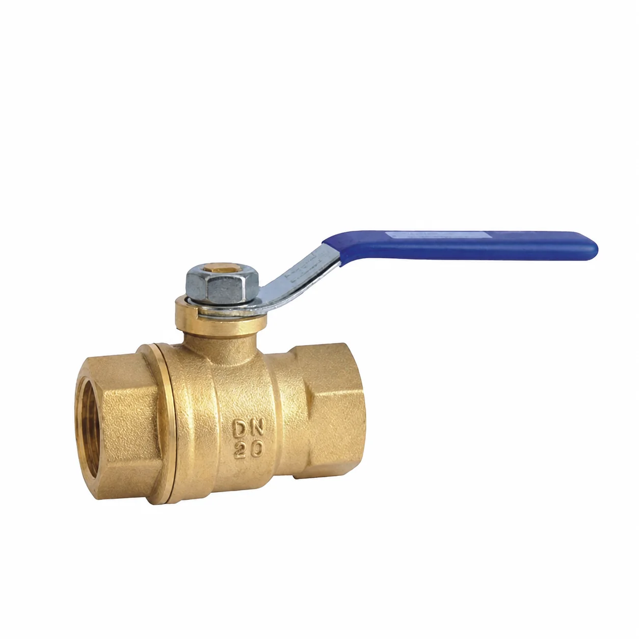 DN20 2 Inch 3 Inch PN30 600 Wog 2-way Gas Water Long Handle Lockable Forged Brass Ball Valve