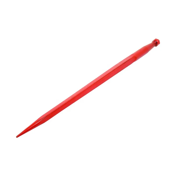Wholesales Front Loader Tine Straight 810mm 840mm 910mm 1100mm 1250mm 1400mm Bale Spear Tine Hay Bale Part