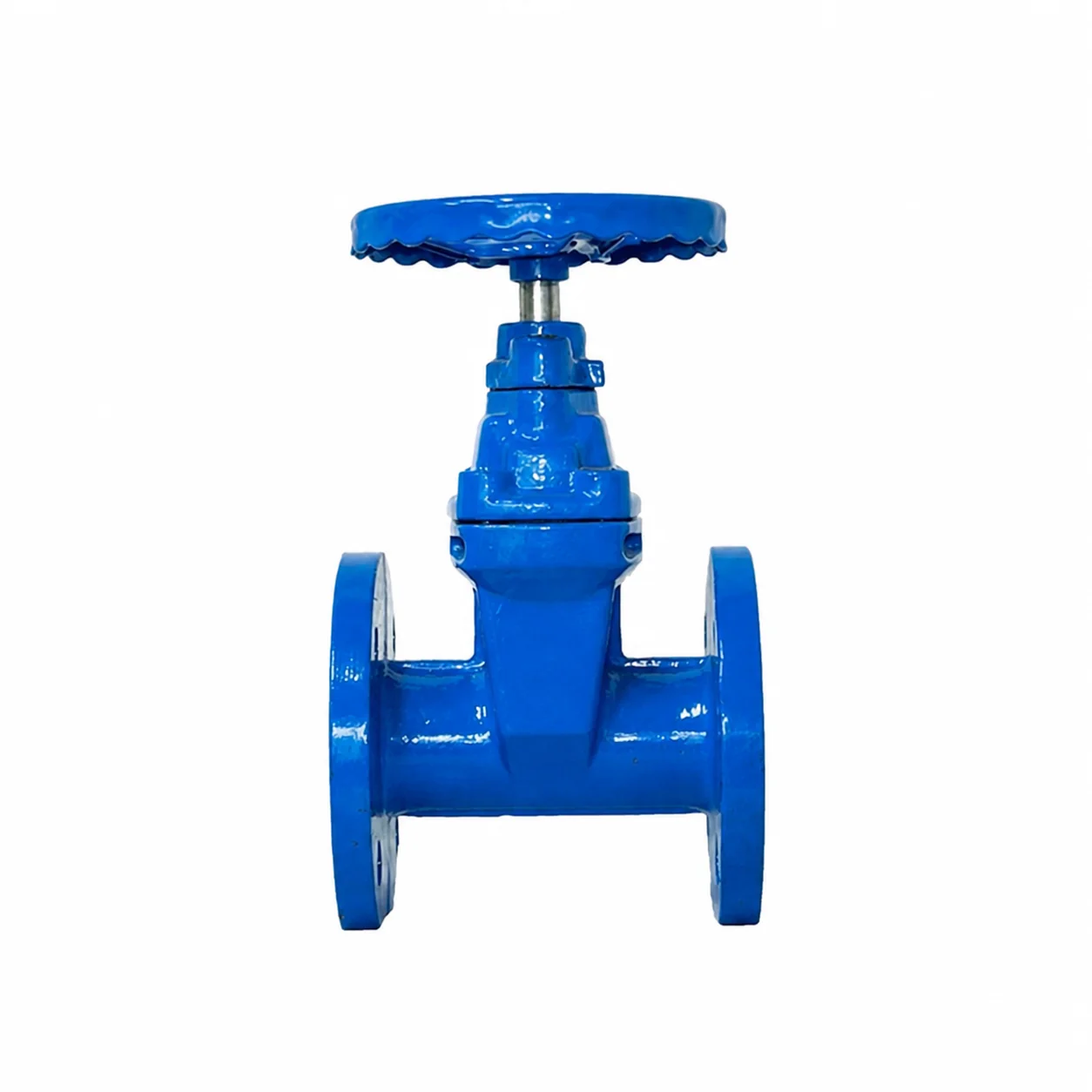 DN80 DN150 DN250 PN16 Handwheel Operated Ductile Cast Iron Flanged Sluice Gate Valve