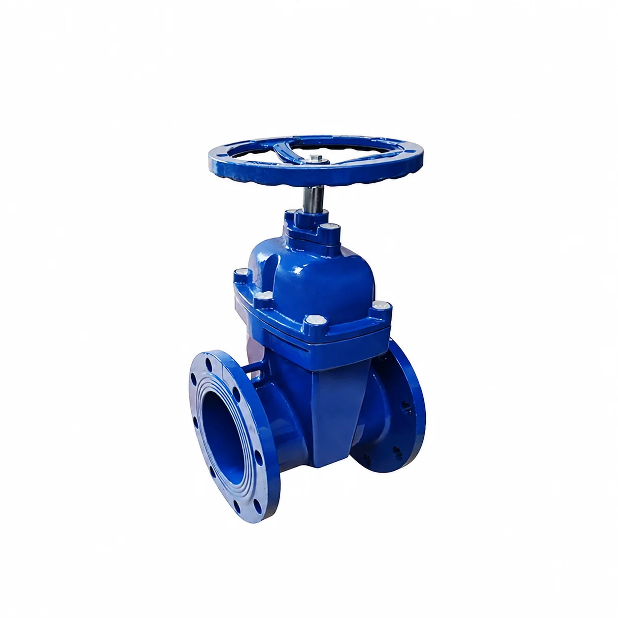 Forged Steel A105 Ductile Iron Flanged Soft Seal Rising Stem Gate Valve