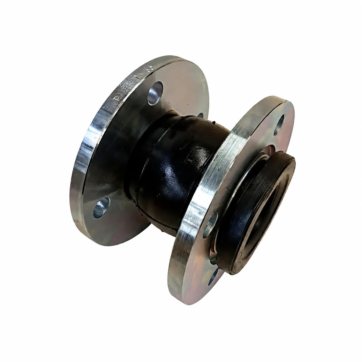 Single Sphere Forged DIN PN16 Flanged EPDM Flexible Rubber Expansion Joint Coupling for Industrial Pipeline