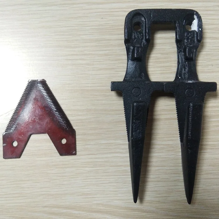 Double Knife Mower Guard for Cutter Bar Combine Harvester Spare Parts With Harvester Knife Guard
