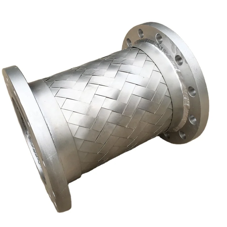 Flange Braided Metal Hose 304 Stainless Steel Flexible Metal Hose