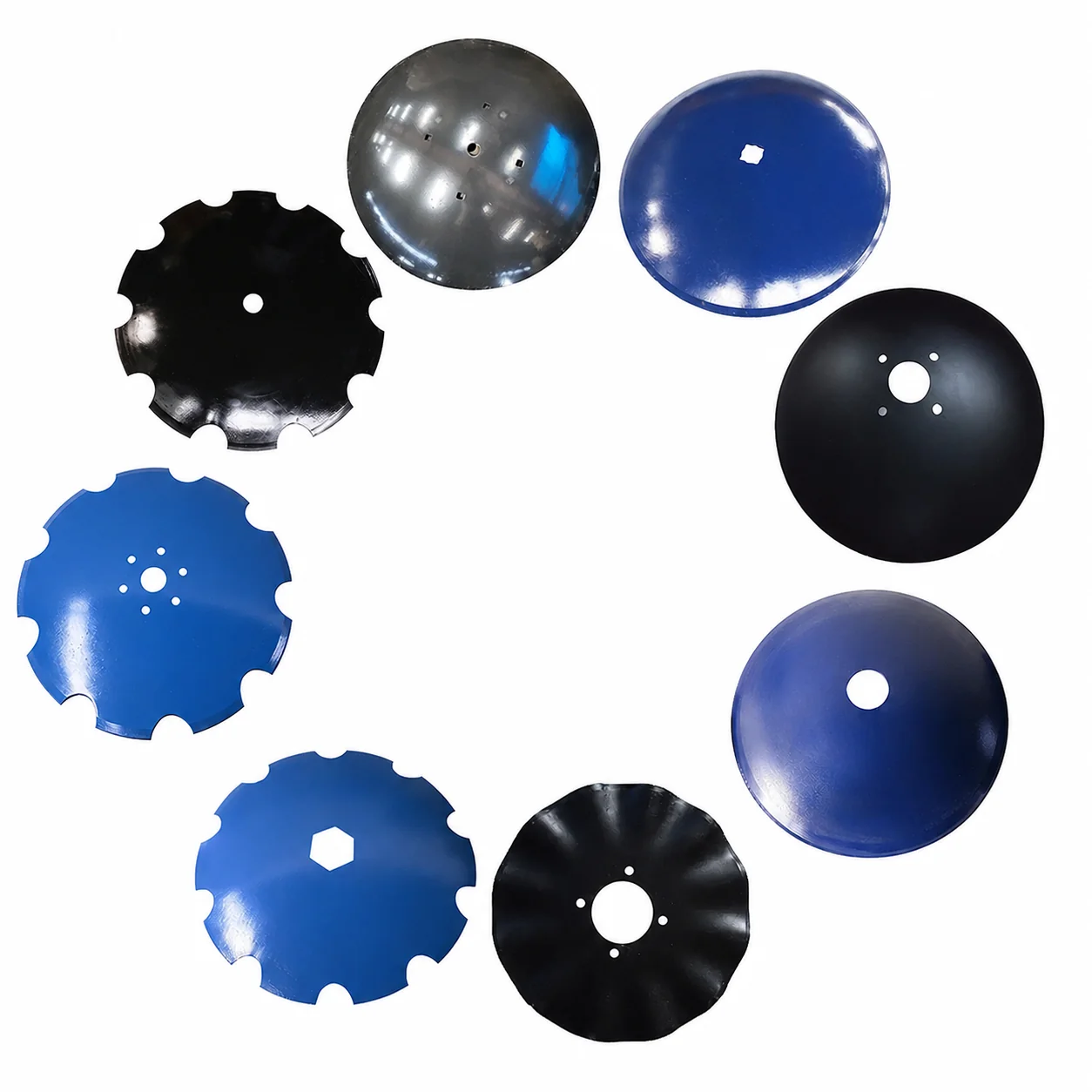 Farm Used 65Mn 30MnB 24'' 5mm Square Hollow Harrow Disc Blade Plain Notched Tractor Plough Disc for Tractor