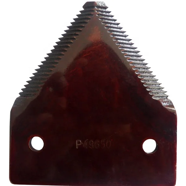Reaper Blade Knife Section P49650 for Agricultural Machinery Parts and Combine Harvester Spare Parts With Harvester Knife