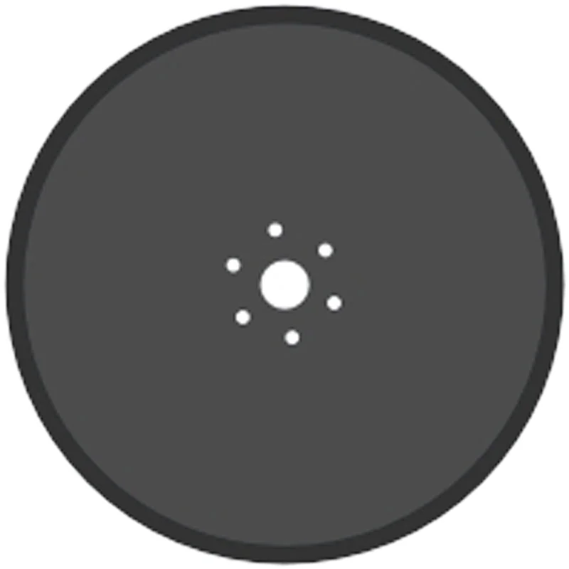 Universal Size Notched and Plain Harrow Discs 65Mn Steel Plow Blades for Heavy Duty Agricultural Machinery