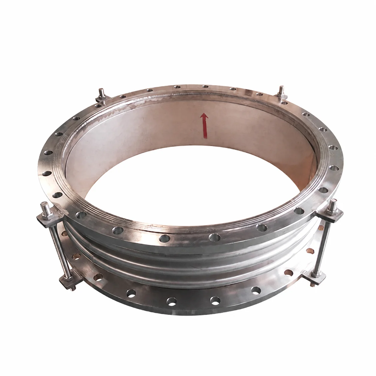 Custom Large Diameter Low Price DN450 Corrugated Stainless Steel 304 Bellow Welded Metal Expans Joints