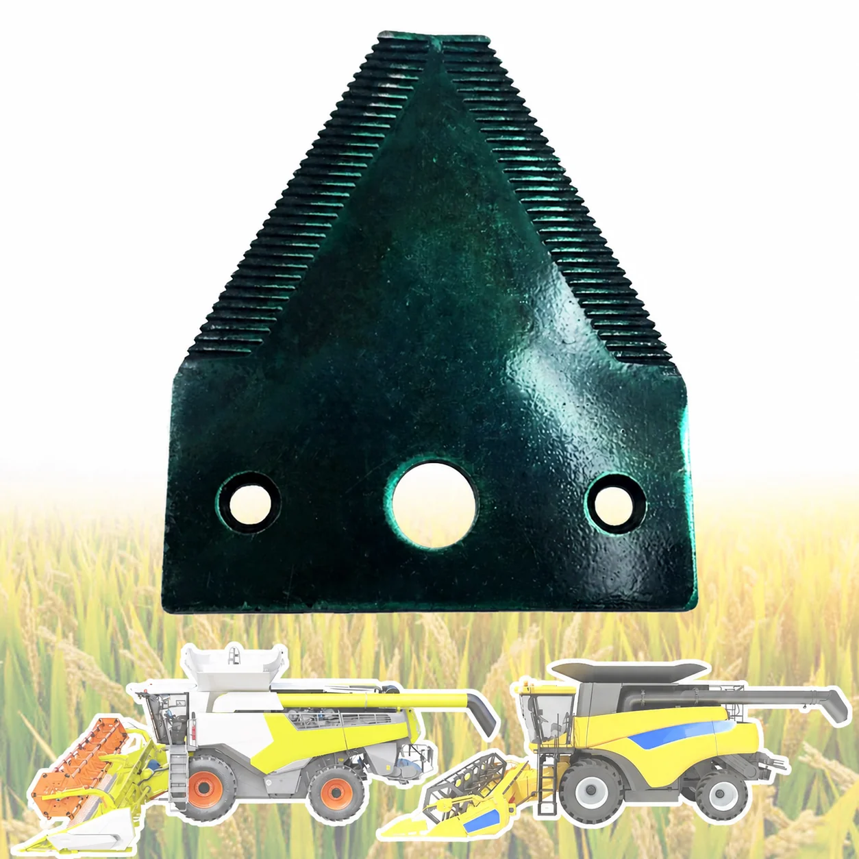 ABLSON Cut-Outs Harvester Knife for Combine Harvester Parts for Kubota Dc 70 Apply to Cnh Parts for Harriston