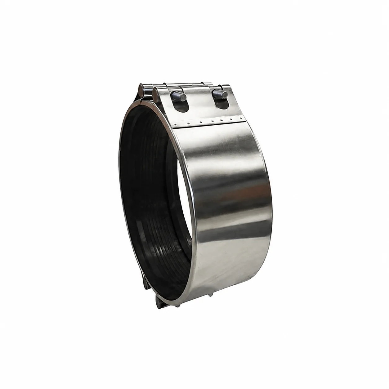 Low Pressure Stainless Steel Pipe Repair Clamp for Oil Pipes Corrosion Resistant Quick Installation