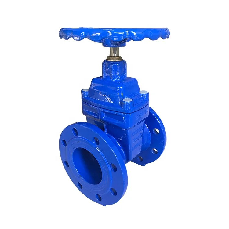 DN50-1200 Ductile Iron Flange Z45X-16Q Non Rising Stem Elastic Seat Soft Sealing Gate Valve