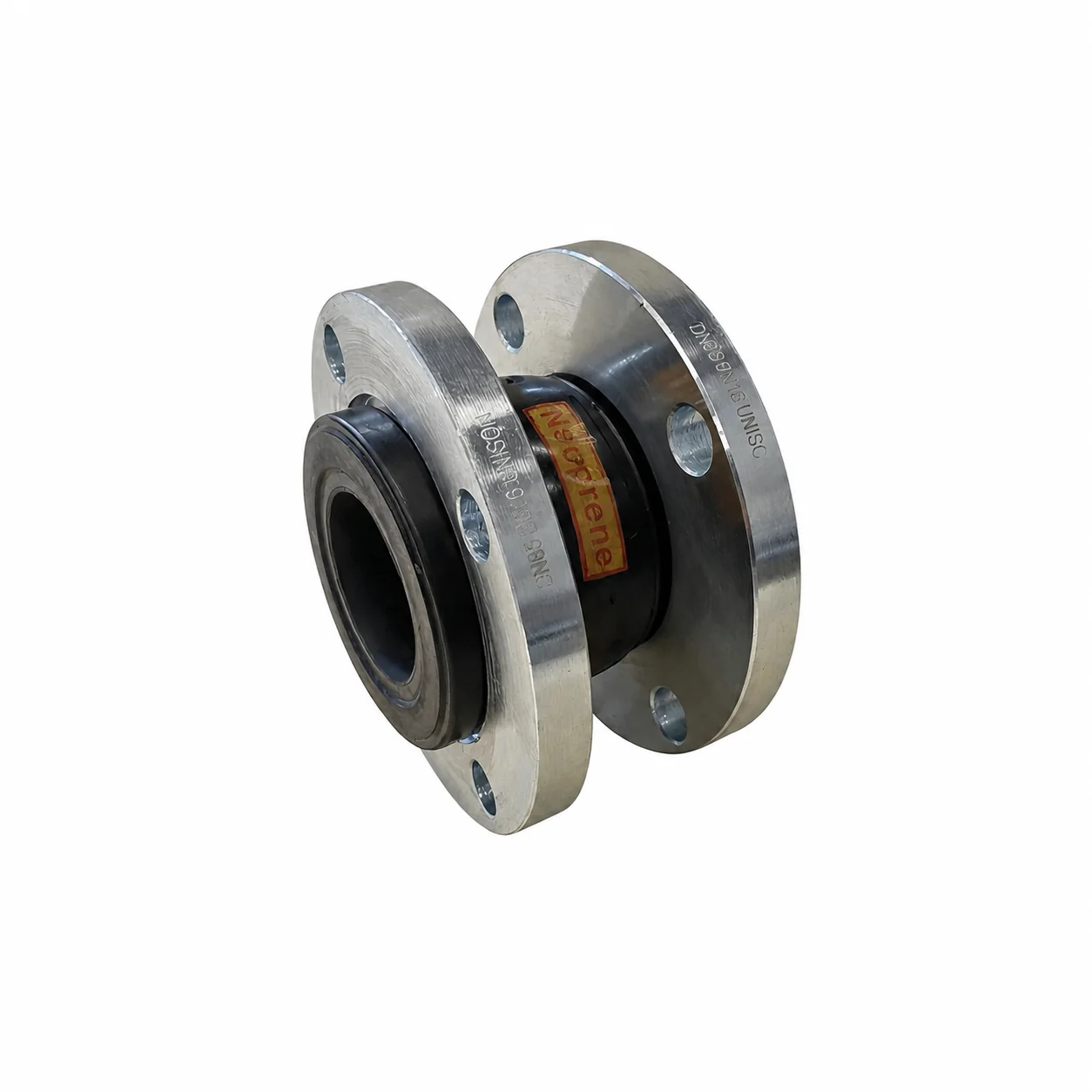 EPDM Single Sphere Flanged Rubber Expansion Joint for Industrial Pipelines