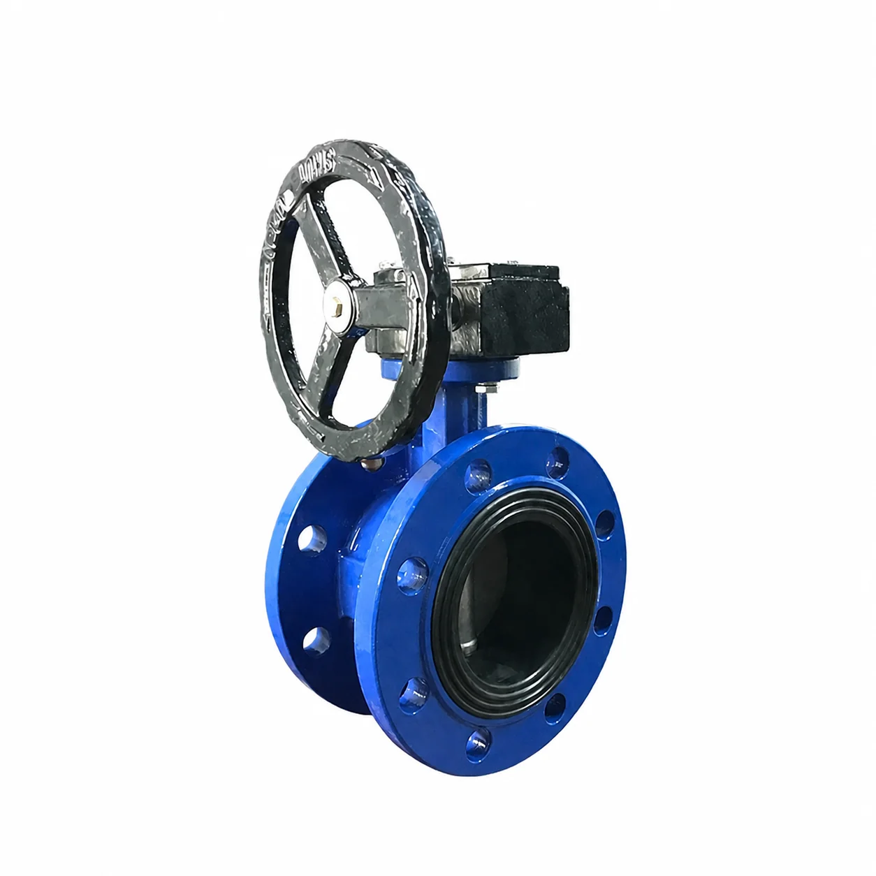 DN100 PN10 PN16 ANSI 150LB Stainless Steel 304 Body Wafer Type Price butterfly Valve