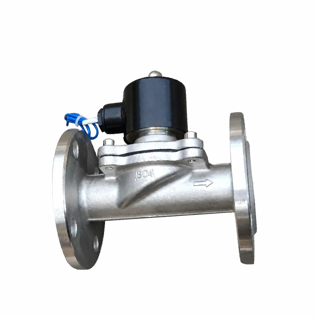 1/2 Inch 150mm 40 bar 5v 6v 24volt Dc Water Flange Solenoid Valve