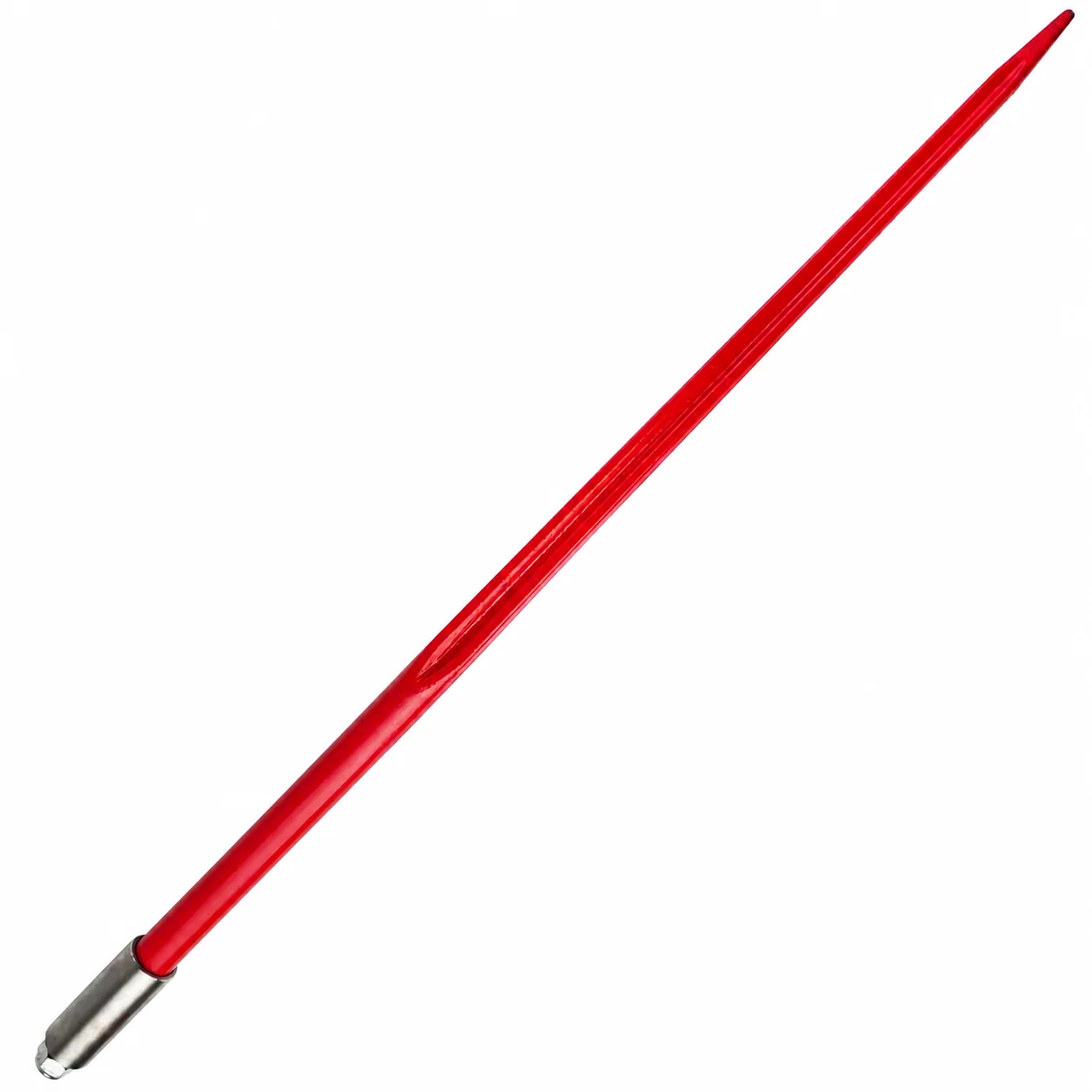 43 Inch Diameter 36 Front End Bale Spear 3000 Lbs Hay Spear Tine Hay Attachment Replacement Parts Loader Tines 36mm*1100mm