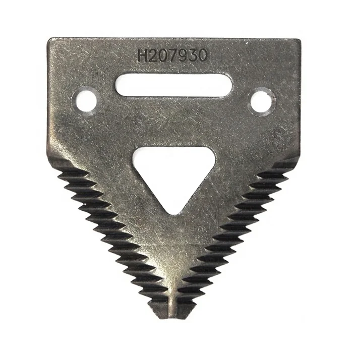 Agricultural Spare Parts H207929 Header Knife H207930 Knife Segment Coarse Tooth Combine Harvester Blades and Harvester Knife