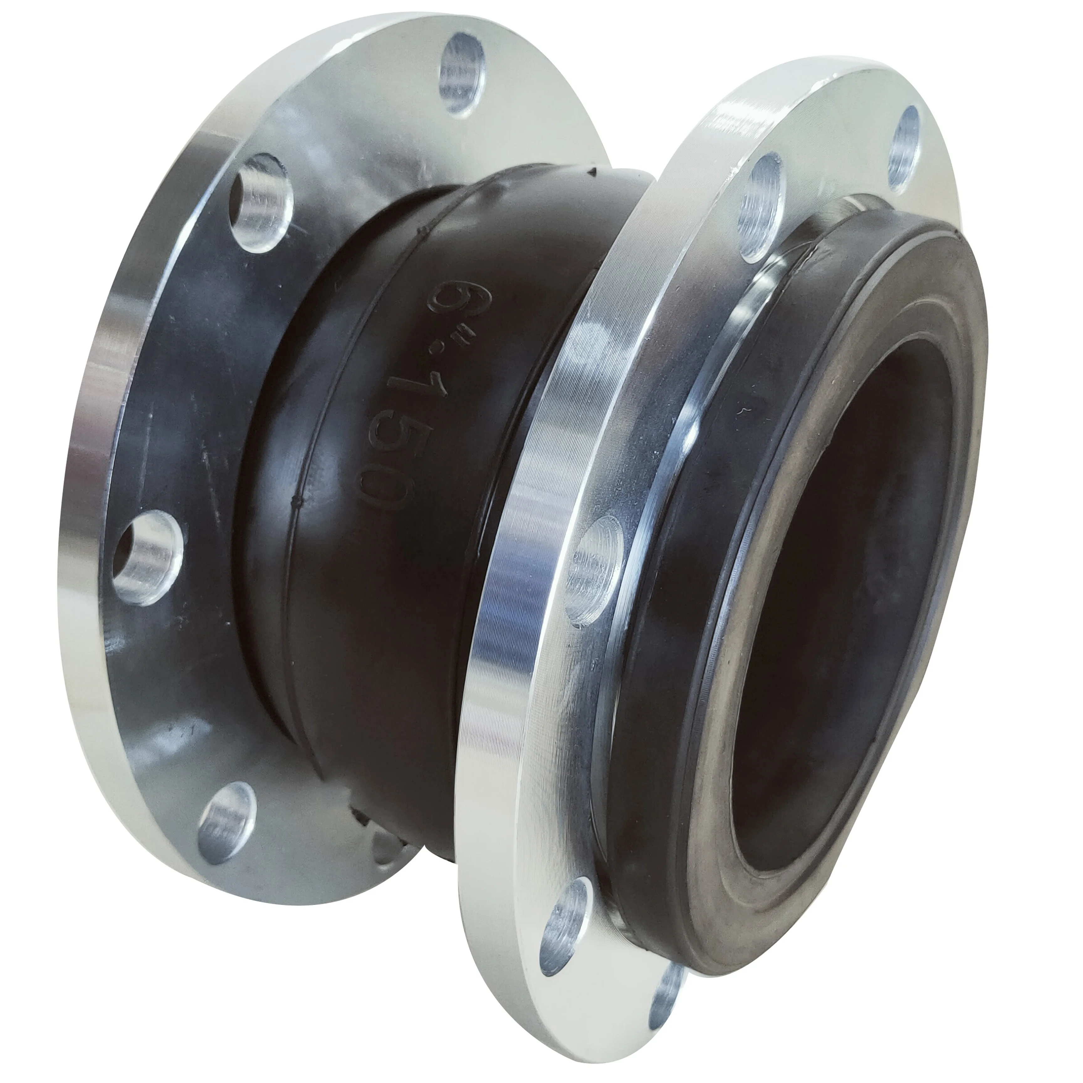 Dn65 Cl150 Flexible Connector Coupling Turntable Flange Soft Single Rubber Expansion Joints Price