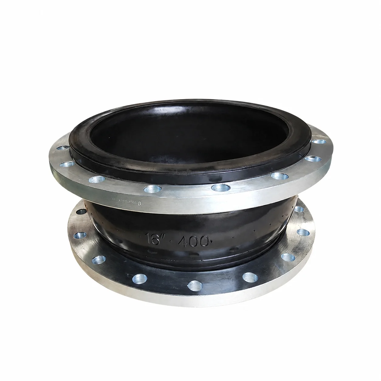 Customizable Big Size Metal Steel Flange Vulcanized Ball Resistant Flex Expans Connector Pump and Valve Expansion Joint Rubber