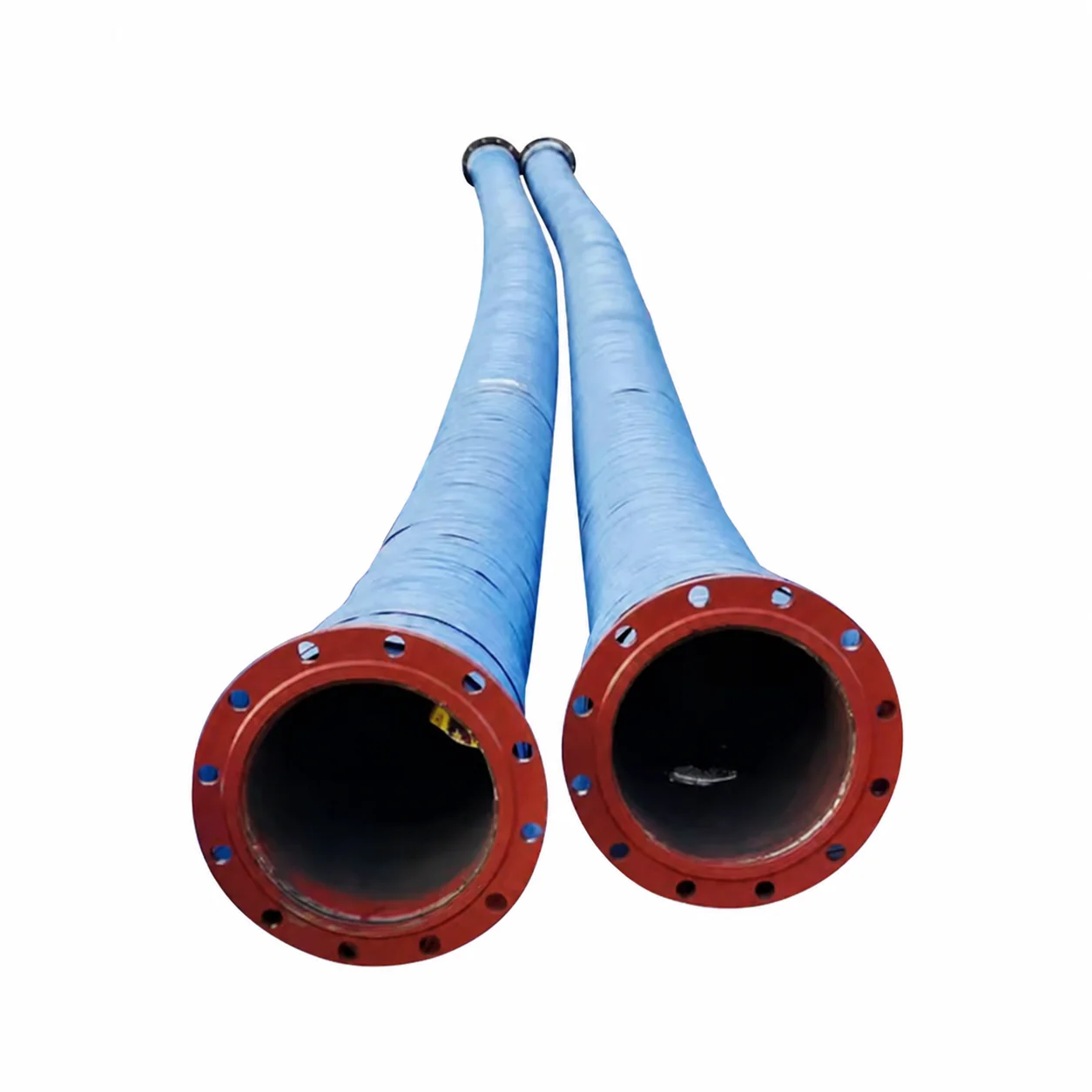 Large Diameter Sand Mud Slurry Dredging Water Pipe lpg Flange Rubber Dredging Hose