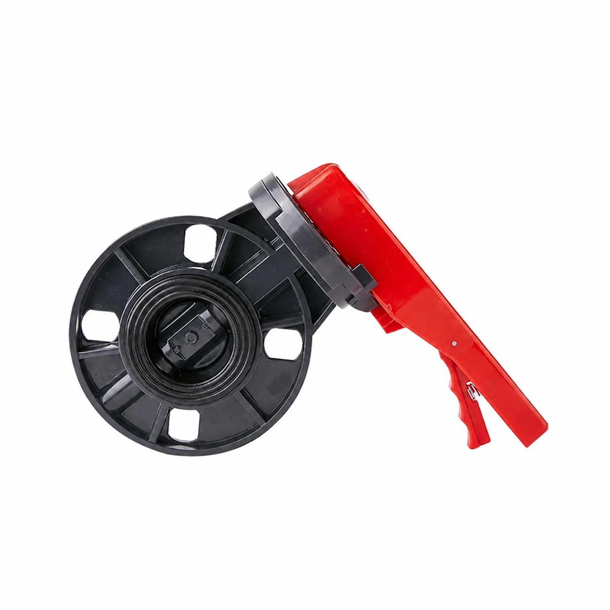 4 Inch ANSI DIN Handle Manual Pvc Body Flanged butterfly Valve
