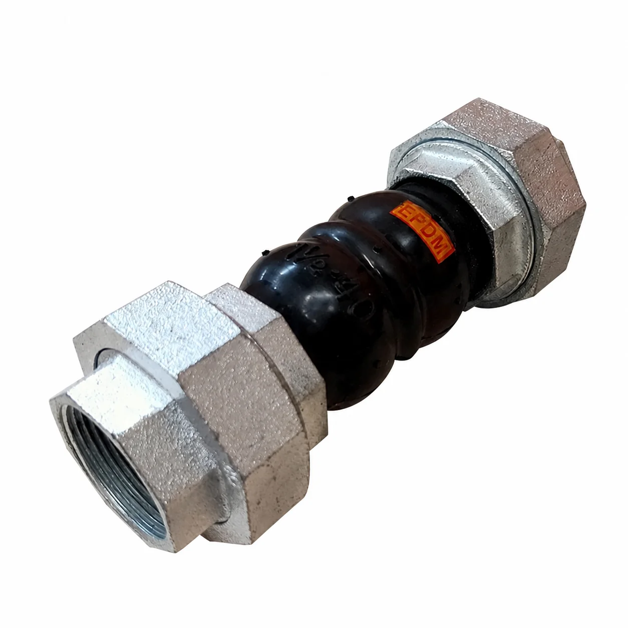 ANSI Cl150 Flange End Compensator Single Sphere Flexible Epdm Eccentric Reducing Rubber Expansion Joint