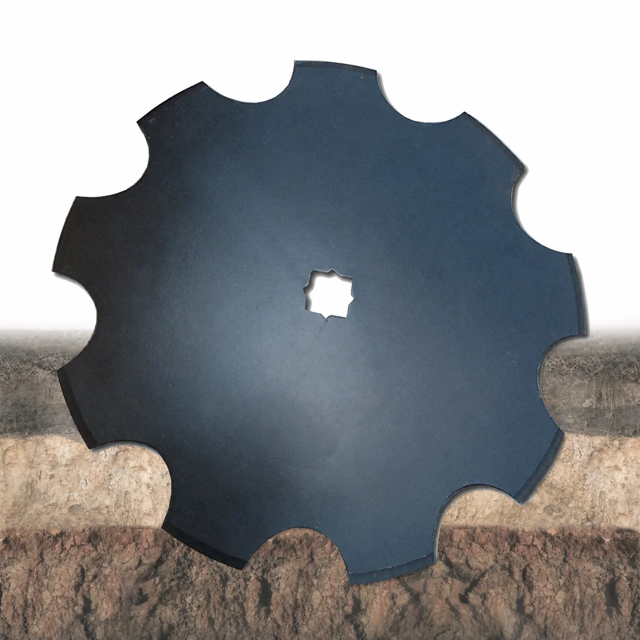 ABLSON Harrow Disc Blade and Plow Disc for Tractor or Cultivator Blades With Plough Spare Part for Ford New Holland Apply to Cnh