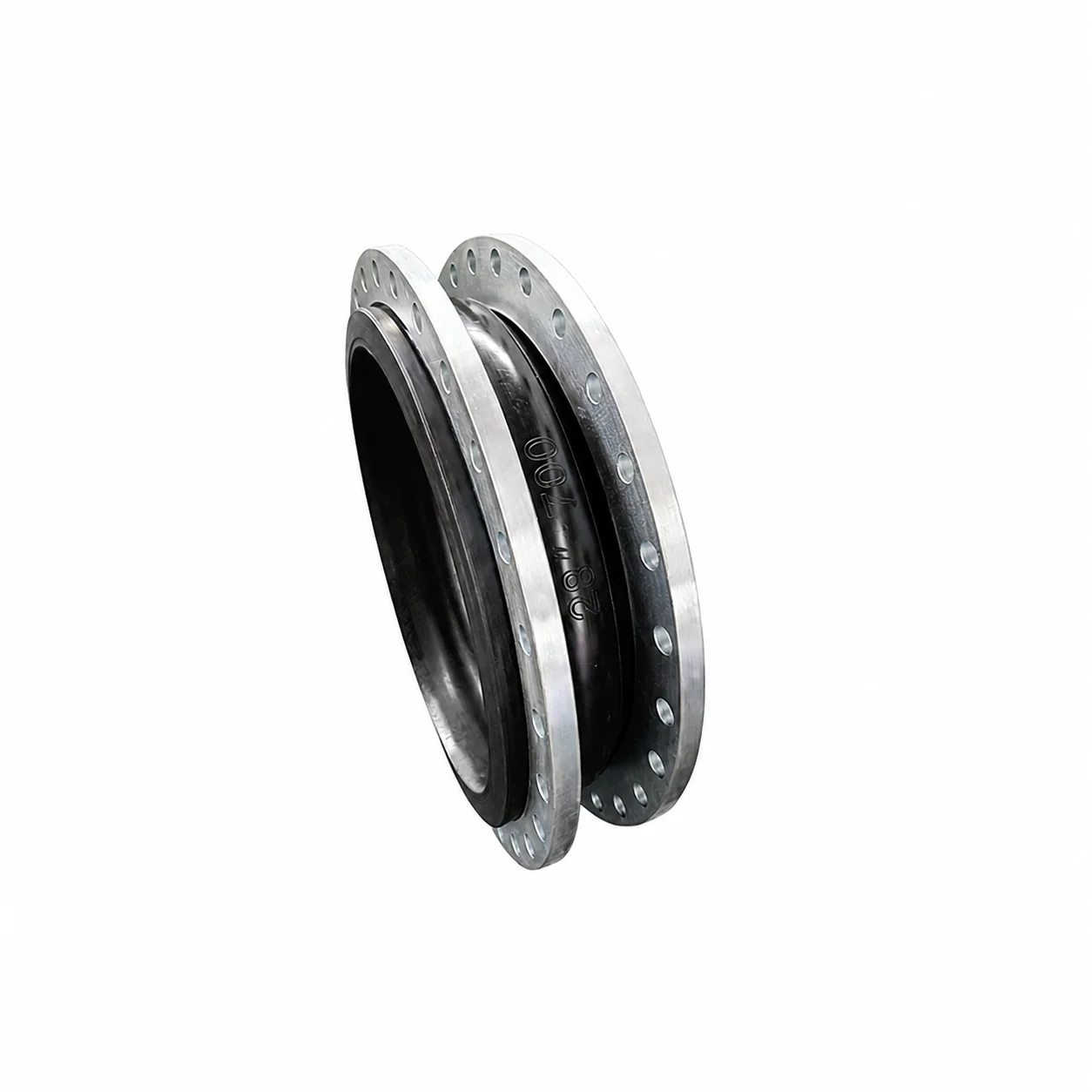 DN700 28Inch EPDM Flexible Flanged Type Single Sphere Pipeline Rubber Connector Rubber Expansion Joint